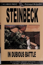 Cover of edition indubiousbattle00stei_2