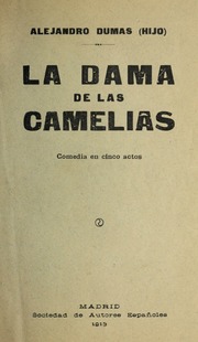 Cover of edition ladamadelascamel00duma_1