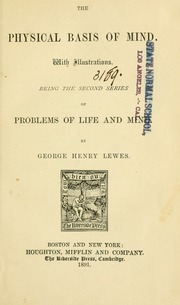 Cover of edition physicalbasisofm00lewe