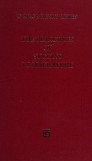 Cover of edition principlesofsucc0000lewe