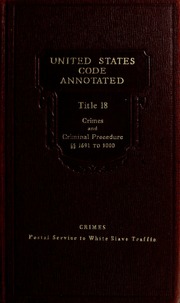 Cover of edition unitedstatescode00unit