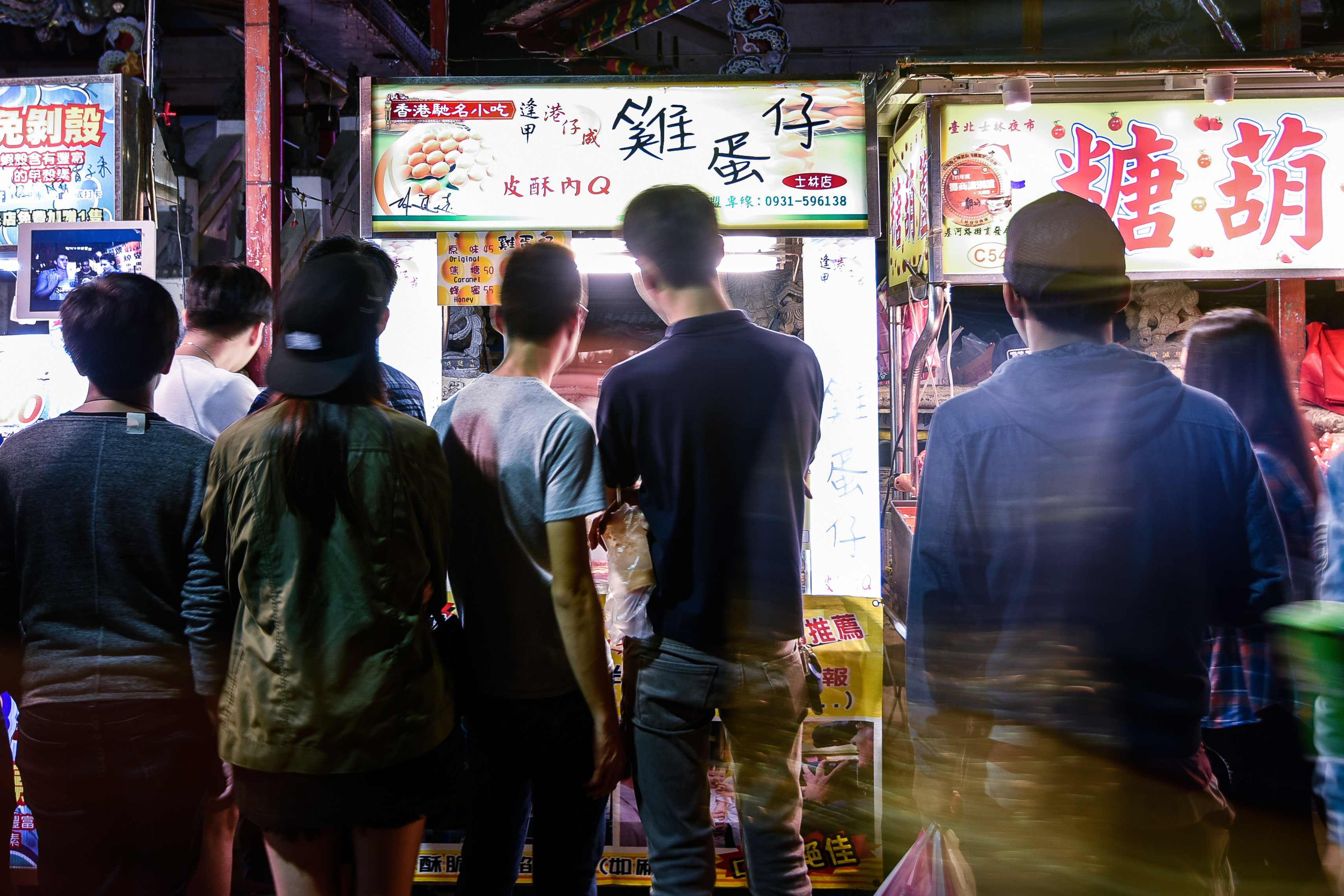 夜市,士林夜市,逛街,人潮（圖／記者張一中攝）