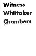 Cover of: Witness by Whittaker Chambers