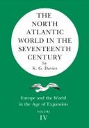 Cover of: The North Atlantic world in the seventeenth century by K. G. Davies