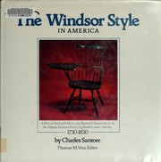 Cover of: The Windsor style in America