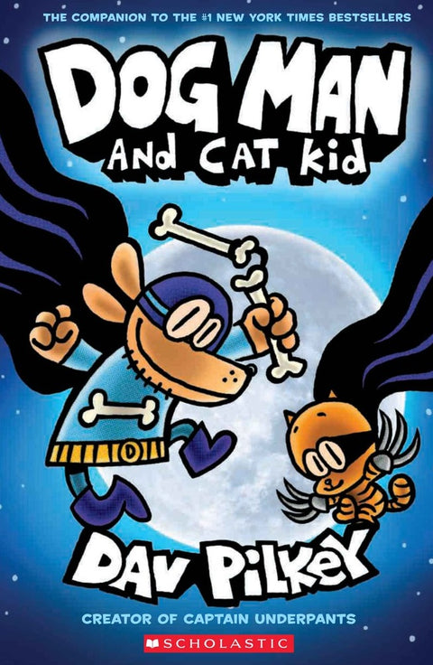 Dog Man #4: Dog Man and Cat Kid - MPHOnline.com