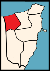 博薩索區在巴里州的位置