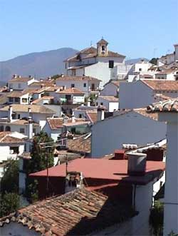 Skyline of Benalauría