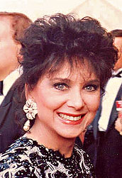 Suzanne Pleshette på Emmy-utdelningen 25 augusti 1991