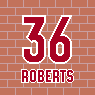 Robin Roberts, P, Retirado en 1962.