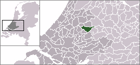 Poziția localității Reeuwijk