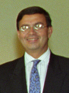 Rafael Leonardo Callejas vuonna 1993.