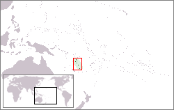 Localización de Vanuatu