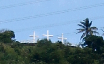 Calvário em Paete, Filipinas.