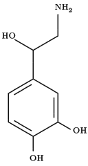 נוסחת המבנה של נוראדרנלין