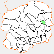 小川町の県内位置図