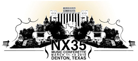 NX35 Music Conferette 2010 Banner with Logo