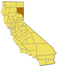 California map showing Lassen County.png