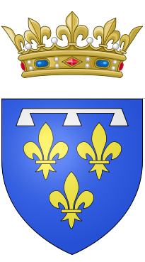Filip II av Orléansʼ våpenskjold