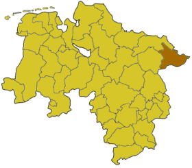 Landkreis Lüchow-Dannenberg i Niedersachsen