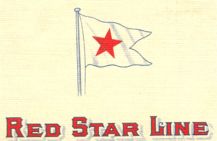 pavillon de la Red Star, blanc à étoile rouge