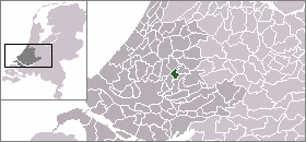 Poziția localității Moordrecht