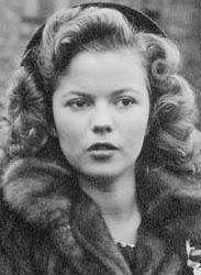 Shirley Temple at age 16