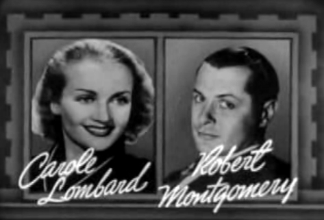 Carole Lombard i Robert Montgomery