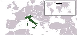 Situatione de Italia (Repubblica Italiana)