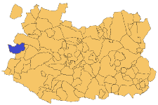 Kaart van Agudo