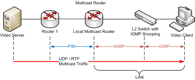 IGMP architecture example