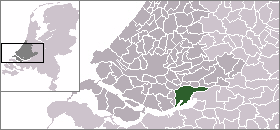 Vị trí của Dordrecht