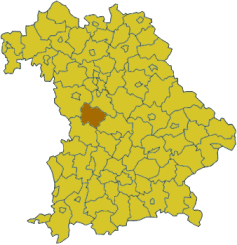 Landkreis Weißenburg-Gunzenhausen di Bayern