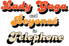 Logo del disco Telephone