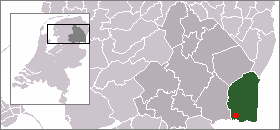 Poziția localității Schoonebeek