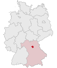 Circondario di Forchheim – Localizzazione