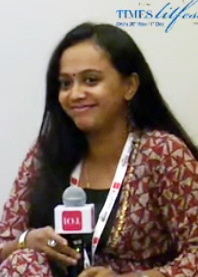 Anuja Chandramouli, Times Lit Fest, 2019