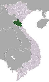 Location of Nghệ An Province