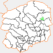 湯津上村の県内位置図