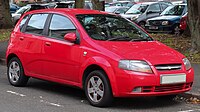 Chevrolet Kalos 5-door hatchback (T200, facelift)