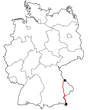 Verlauf der B 20