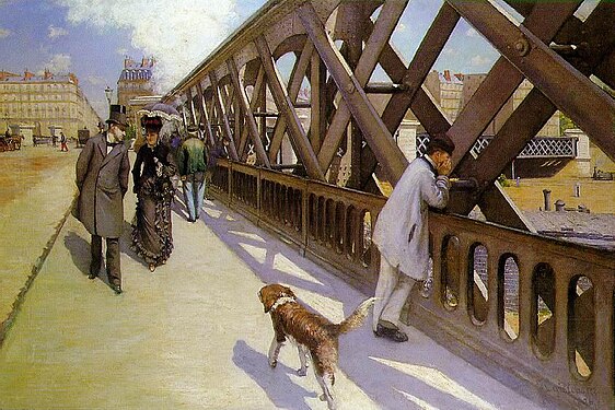 Gustave Caillebotte Il Ponte Europa