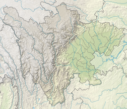 瓦屋山在四川的位置