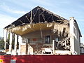 Demolition of the old synagogue in October 2013