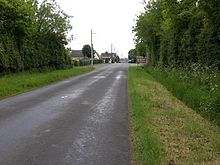 Photographie d'une des entrées du bourg.