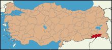 Latrans-Turkey location Şırnak.svg