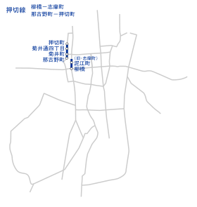 押切線路線図