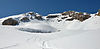 vlnr die Boèspitze, Jägerscharte, Cresta Strënta und Eisseescharte