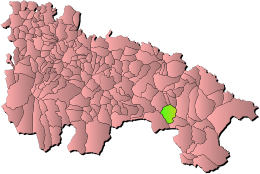 Préjano – Mappa