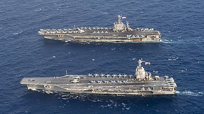 尼米茲級航空母艦和福特级航空母艦